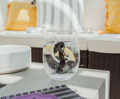 Foto 7 | Foto 7 | Copa De Vino Sin Tallo Silver Buffalo Addams Family Wednesday - Venta Internacional.