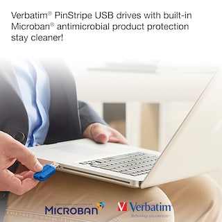 Foto 4 | Foto 4 | Unidad Flash Usb Verbatim Pinstripe 32 Gb Usb 2.0 Paquete De 5 - Venta Internacional.