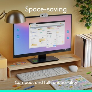 Foto 5 | Foto 5 | Combinación De Teclado Y Ratón Inalámbricos Bluetooth Logitech Mk250 Color Blanco - Venta Internacional.