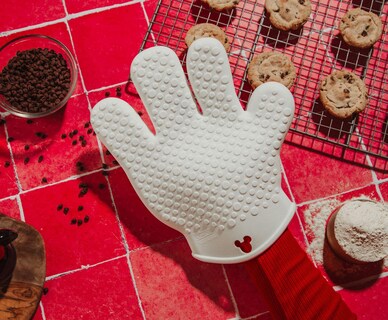 Foto 6 | Foto 6 | Manopla De Horno Soporte Para Ollas De Silicona Réplica De Mickey Mouse De Disney - Venta Internacional.