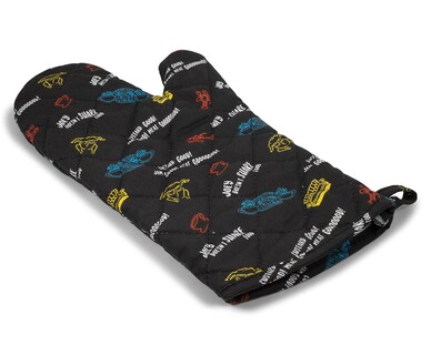 Foto 1 | Foto 1 | Iconos Y Citas Del Programa De Televisión Oven Mitt Ukonic Friends Color Negro - Venta Internacional.