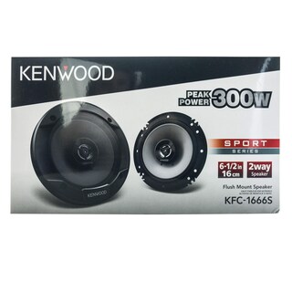 Foto 2 | Foto 2 | Altavoces Coaxiales Para Coche Kenwood Kfc-1666s 300 W 6.5 Pulgadas Par - Venta Internacional.