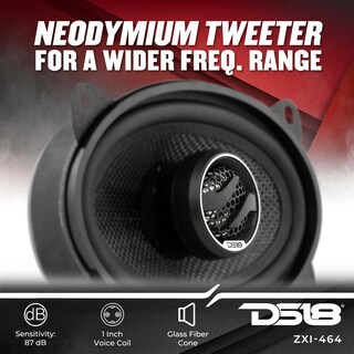 Foto 3 | Foto 3 | Parlantes Para Auto Ds18 Zxi-464 4x6'' 2 Vías 180w 4 Ohm Par - Venta Internacional.