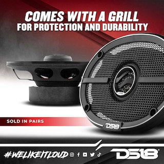 Foto 4 | Foto 4 | Parlantes Para Auto Ds18 Zxi-464 4x6'' 2 Vías 180w 4 Ohm Par - Venta Internacional.