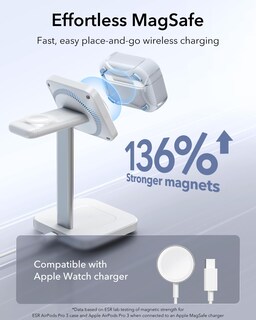 Foto 5 | Foto 5 | Funda Esr Airpods Pro 3 2025 Magsafe Ready Gris - Venta Internacional.