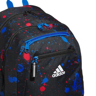 Foto 5 | Foto 5 | Mochila Para Portátil Adidas Foundation Splatter Negro Y Azul - Venta Internacional.