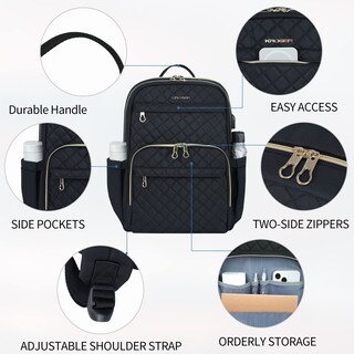 Foto 3 | Foto 3 | Mochila Para Portátil Kroser Con Puerto De Carga Usb De 15.6 Pulgadas Color Negro - Venta Internacional.