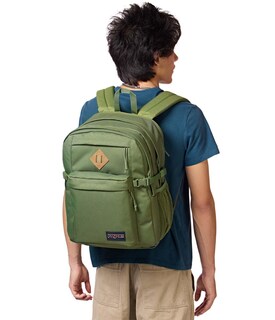 Foto 6 | Foto 6 | Mochila Jansport Main Campus Fx Con Carga Para Portátil De 15 Pulgadas Color Verde - Venta Internacional.