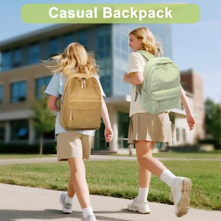 Foto 2 | Foto 2 | Mochila Escolar Btoop De Pana Ligera Para Laptop De 15.6'' - Venta Internacional.
