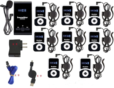 Foto 1 | Foto 1 | Sistema Inalámbrico De Guía Turístico Exmax Atg-100t De 110 V Rango De 20 A 30 M - Venta Internacional.