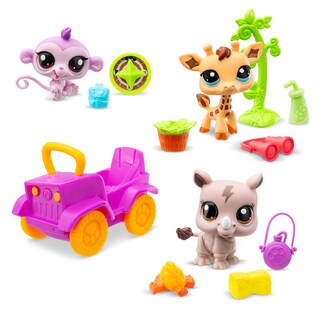 Foto 2 | Foto 2 | Littlest Pet Shop Safari Mascotas #53 #54 #55 Lps Bobble Head Play Pack Set De Figuras Coleccionables Para Niñas Original De B