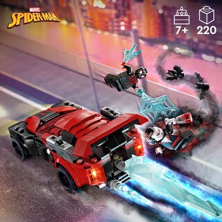 Foto 2 | Foto 2 | Lego Set De Juguetes De Construccion Marvel 76244 Miles Morales Vs Morbius 220 Piezas