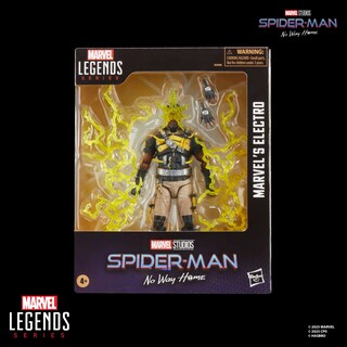 Foto 2 | Foto 2 | Marvel Legends Series Electro De Marvel Spider-man: Sin Camino A Casa Figura Coleccionable De 15 Cm