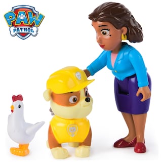 Foto 2 | Foto 2 | Paw Patrol Figuras De Rubble La Alcaldesa Goodway Y Chickaletta Juguetes Para Niños Y Niñas A Partir De 3 Años