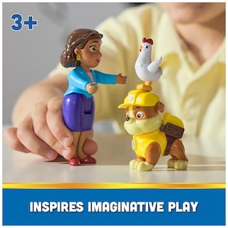 Foto 3 | Foto 3 | Paw Patrol Figuras De Rubble La Alcaldesa Goodway Y Chickaletta Juguetes Para Niños Y Niñas A Partir De 3 Años