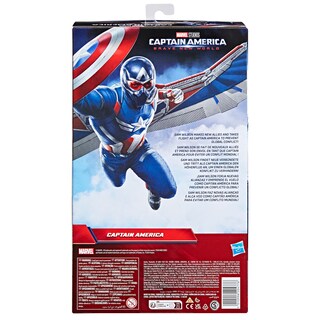 Foto 5 | Foto 5 | Marvel Studios Capitán América Brave New World Titan Hero Series Figura Deluxe Del Capitán América