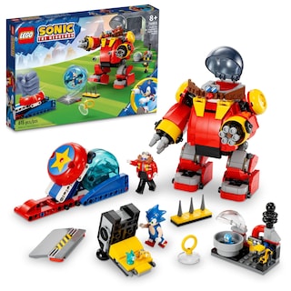 Foto 1 | Foto 1 | Lego Set De Juguetes De Construccion Sonic The Hedgehog™ 76993 Sonic Vs. Robot Death Egg Del Dr. Eggman 615 Piezas