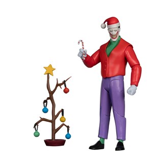 Foto 1 | Foto 1 | Mcfarlane Figura 6'' Dc Direct - Btas Build-a Wv3 - Christmas With The Joker