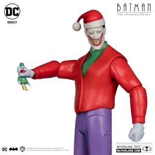 Foto 3 | Foto 3 | Mcfarlane Figura 6'' Dc Direct - Btas Build-a Wv3 - Christmas With The Joker