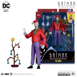 Foto 4 | Foto 4 | Mcfarlane Figura 6'' Dc Direct - Btas Build-a Wv3 - Christmas With The Joker