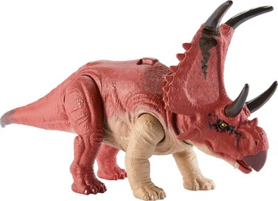 Foto 1 | Foto 1 | Mattel Jurassic World Wild Roar Diabloceratops Dinosaurio De Juguete Con Sonidos +4 Años (mattel Hlp16)