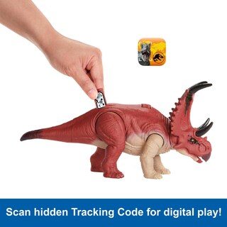 Foto 5 | Foto 5 | Mattel Jurassic World Wild Roar Diabloceratops Dinosaurio De Juguete Con Sonidos +4 Años (mattel Hlp16)