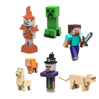 Foto 5 | Foto 5 | Minecraft Vanilla Figura De Acción Creeper 3.25'' Para Niños De 6 Años En Adelante