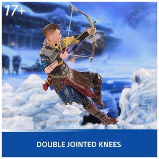 Foto 4 | Foto 4 | Playstation God Of War Ragnarok Figura De Acción De Atreus De 15 Cm Con 4 Accesorios The Shapes Collection Para Fans Y Colecc