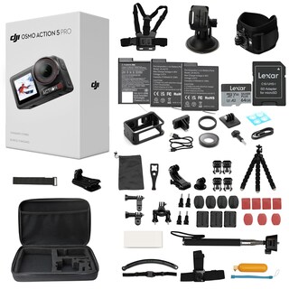 Foto 1 | Foto 1 | Cámara De Acción Dji Osmo Action 5 Pro Con Kit De Accesorios De 64 Gb - Venta Internacional.