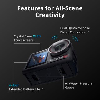 Foto 7 | Foto 7 | Cámara De Acción Dji Osmo Action 5 Pro Con Kit De Accesorios De 64 Gb - Venta Internacional.