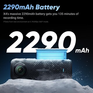 Foto 5 | Foto 5 | Cámara De Acción Insta360 X4 Impermeable 8k 360 4k Video - Venta Internacional.