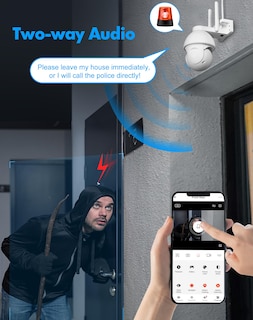 Foto 7 | Foto 7 | Cámara De Seguridad Laview 8mp 4k Cableada Para Exteriores Ip65 - Venta Internacional.