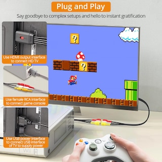 Foto 5 | Foto 5 | Convertidor Rca a Hdmi Neoteck 60 Cm - Venta Internacional