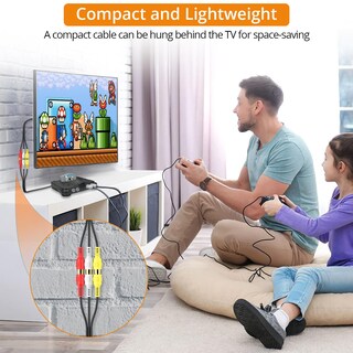Foto 7 | Foto 7 | Convertidor Rca a Hdmi Neoteck 60 Cm - Venta Internacional