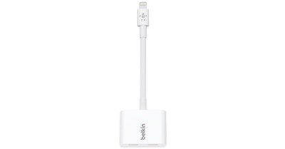Foto 2 | Foto 2 | Cable Lightning De Audio + Charge Y Adaptador De Cargador Para Iphone Belkin Rockstar - Venta Internacional.