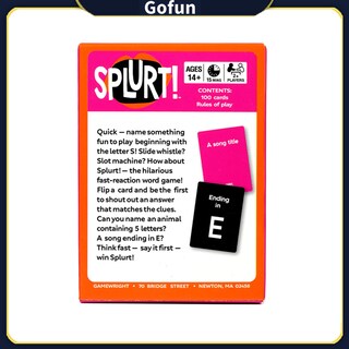 Foto 2 | Foto 2 | Juego De Mesa Splurt Think Fast Para Fiestas Familiares - Venta Internacional.