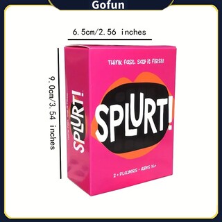 Foto 5 | Foto 5 | Juego De Mesa Splurt Think Fast Para Fiestas Familiares - Venta Internacional.