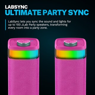 Foto 4 | Foto 4 | Altavoz Bluetooth Jlab Jbuds Party 30w Ip56 Impermeable Rosa - Venta Internacional.