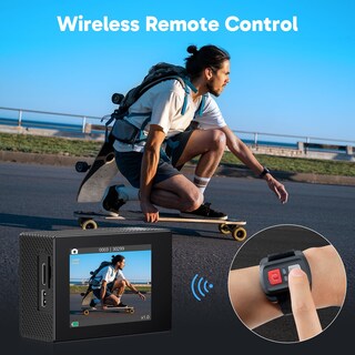 Foto 5 | Foto 5 | Cámara De Acción Akaso Ek7000 4k 30 Fps Ultra Hd 20 Mp Resistente Al Agua - Venta Internacional.