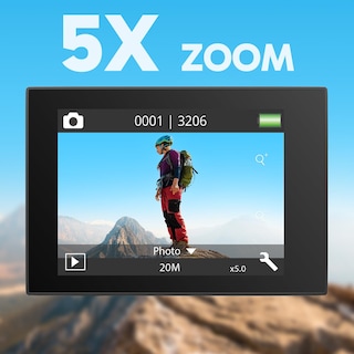 Foto 7 | Foto 7 | Cámara De Acción Akaso Ek7000 Pro 4k 30 Fps Con Tarjeta Microsd De 128 Gb - Venta Internacional.