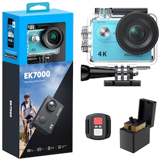 Foto 1 | Foto 1 | Cámara de Acción Akaso Ek7000 4k30fps 20mp Wifi Blue - Venta Internacional