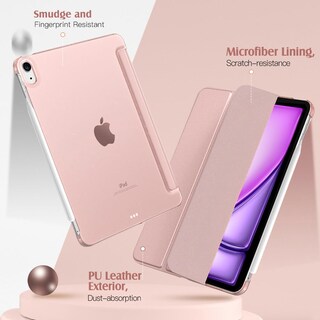 Foto 4 | Foto 4 | Funda Para Ipad Air Timovo M2 2024 De 11 Pulgadas (5.ª Y 4.ª Generación) Color Oro Rosa - Venta Internacional.