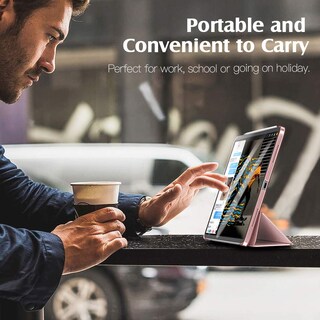 Foto 7 | Foto 7 | Funda Para Ipad Air Timovo M2 2024 De 11 Pulgadas (5.ª Y 4.ª Generación) Color Oro Rosa - Venta Internacional.