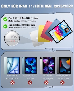 Foto 2 | Foto 2 | Funda Para Tableta Moko Ipad 11/10.9 Pulgadas A Prueba De Golpes Azul Cian - Venta Internacional.