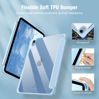 Foto 4 | Foto 4 | Funda Fintie Hybrid Slim Para Ipad 11.ª Generación De 11 Pulgadas Color Azul Cielo - Venta Internacional.
