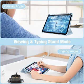 Foto 5 | Foto 5 | Funda Fintie Hybrid Slim Para Ipad 11.ª Generación De 11 Pulgadas Color Azul Cielo - Venta Internacional.