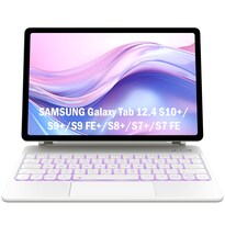 Funda De Teclado Chesona Para Samsung Galaxy Tab De 12 4 Pulgadas Retroiluminada - Venta Internacional.