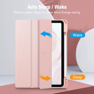 Foto 3 | Foto 3 | Funda Fintie Hybrid Slim Para Ipad Air De 11 Pulgadas M2 (2024) Color Rosa - Venta Internacional.