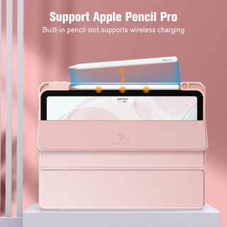 Foto 7 | Foto 7 | Funda Fintie Hybrid Slim Para Ipad Air De 11 Pulgadas M2 (2024) Color Rosa - Venta Internacional.
