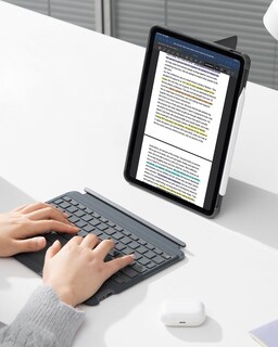 Foto 3 | Foto 3 | Funda Para Ipad Pro 11 Con Teclado Inateck 7 Colores Retroiluminación Gris - Venta Internacional.